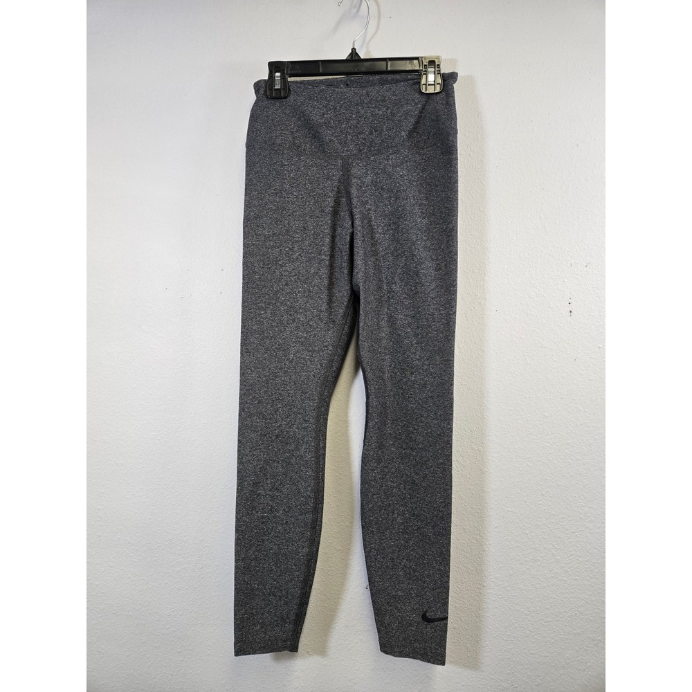 Nike Dri-FIT One Legend Training Leggings High Rise Charcoal Heather Grey‎ Small